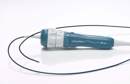 Image: The Acuson AcuNav V ultrasound catheter (Photo courtesy of Siemens Healthcare).